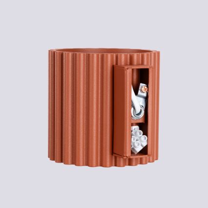 Sieninis šviestuvas AURA 1xG9/10W/230V oranžinis