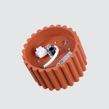Taškinis šviestuvas AURA 1xGX53/10W/230V skersmuo 10 cm oranžinis