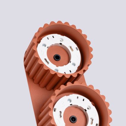 Taškinis šviestuvas AURA 2xGX53/10W/230V oranžinis