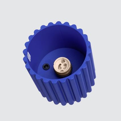 Taškinis šviestuvas AURA 1xGU10/10W/230V 10 cm mėlynas