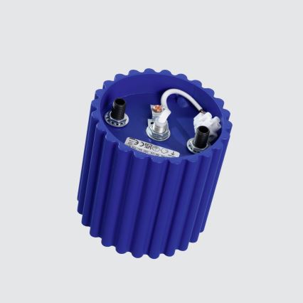 Taškinis šviestuvas AURA 1xGU10/10W/230V skersmuo 10 cm mėlynas