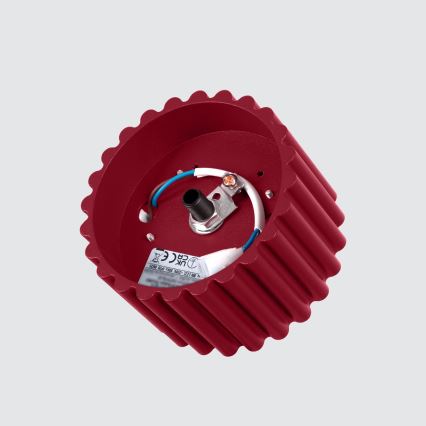 Taškinis šviestuvas AURA 1xGX53/10W/230V, skersmuo 10 cm, raudonas