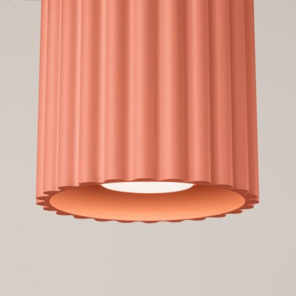 Taškinis šviestuvas AURA 1xGU10/10W/230V, ø 10 cm, rožinis