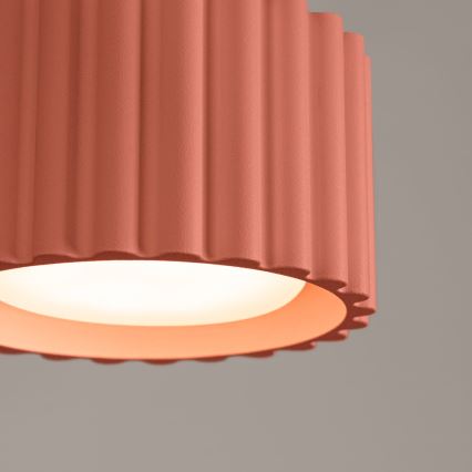 Taškinis šviestuvas AURA 1xGX53/10W/230V, skersmuo 10 cm, rožinis