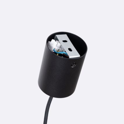 Pakabinamas šviestuvas su laidu MULA 1xE27/15W/230V skersmuo 27 cm mėlynas