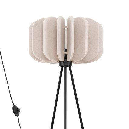 Stovinti lempa MULA 1xE27/15W/230V kreminė