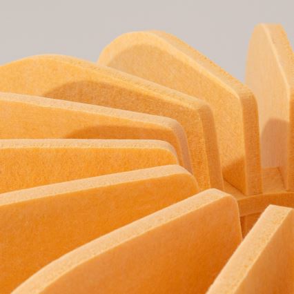 Grindinė lempa MULA 1xE27/15W/230V geltona