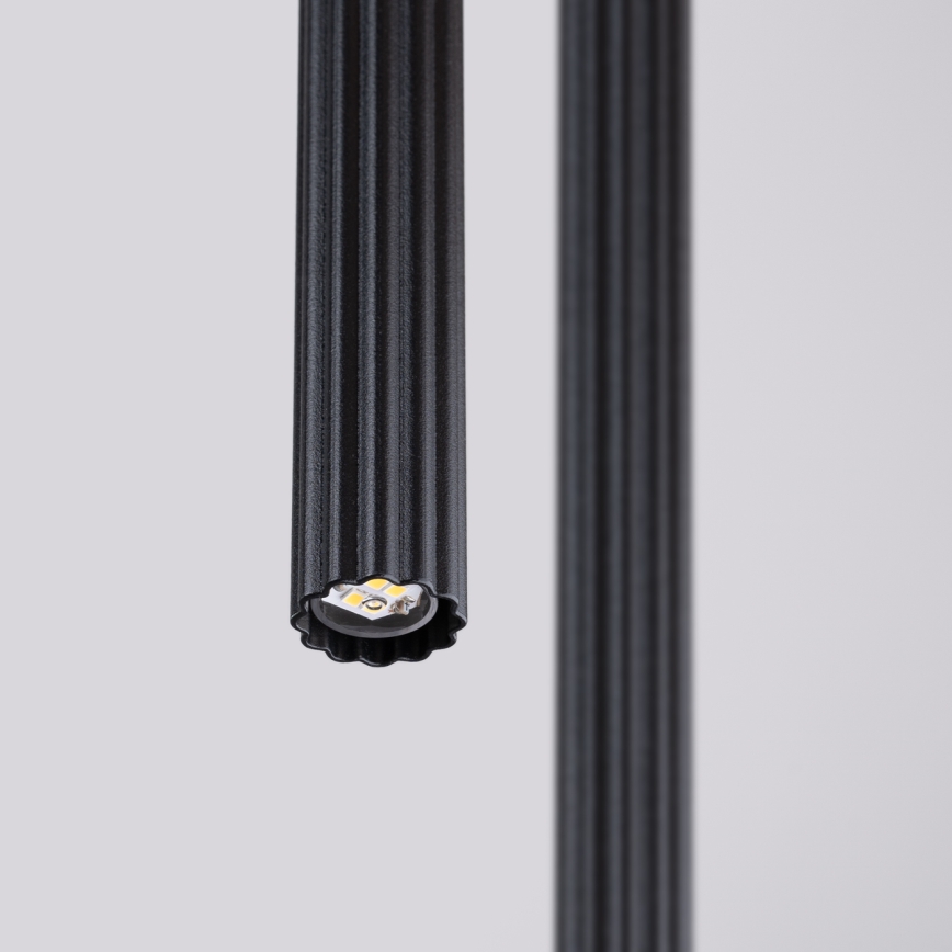 Pakabinamas šviestuvas su trosu ARCHE 2xG9/8W/230V juodas