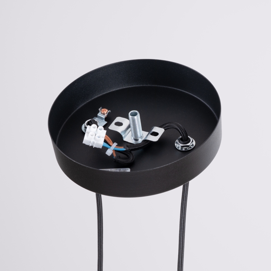 Pakabinamas šviestuvas su trosu ARCHE 2xG9/8W/230V juodas