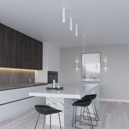 Pakabinamas šviestuvas ant laido LAGOS 2xGU10/10W/230V baltas