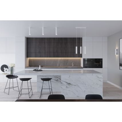 Pakabinamas šviestuvas ant laido LAGOS 2xGU10/10W/230V baltas