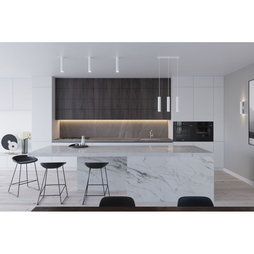 Pakabinamas šviestuvas ant laido LAGOS 2xGU10/10W/230V baltas