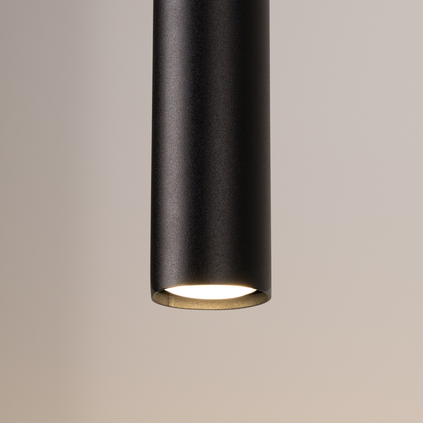 Pakabinamas šviestuvas ant laido LAGOS 2xGU10/10W/230V juodas