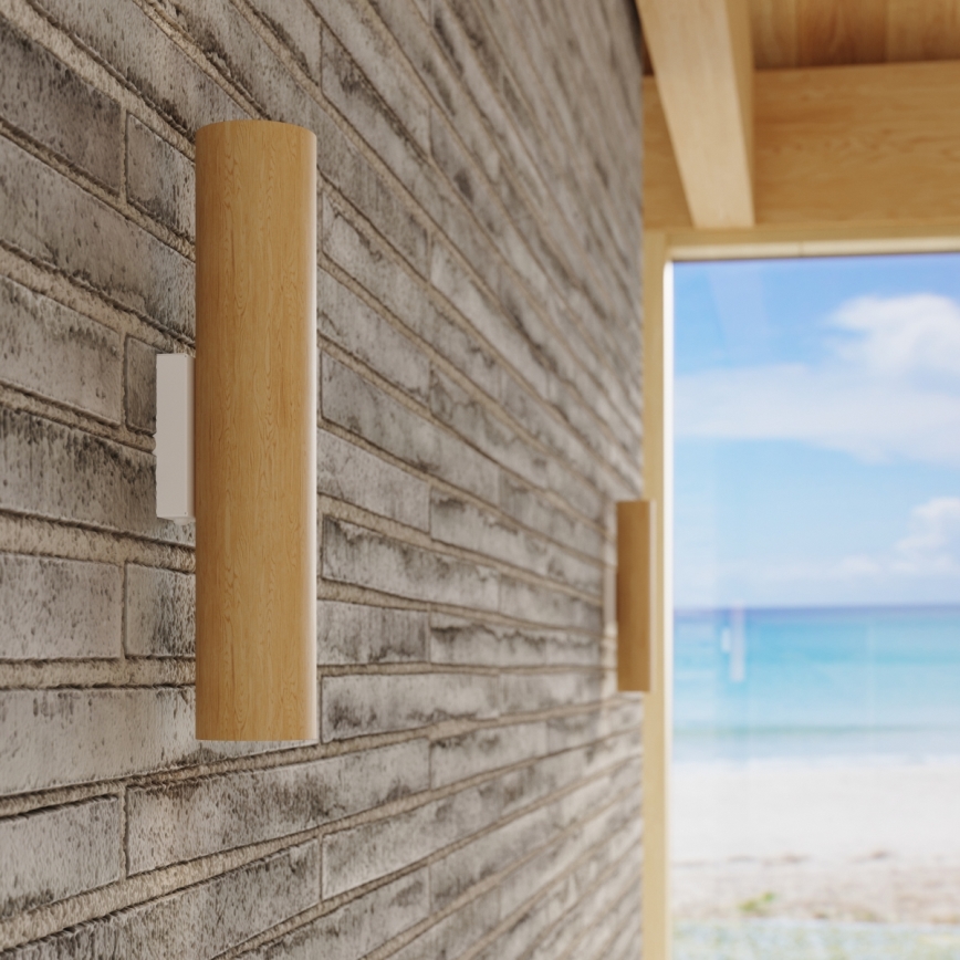 Sieninis šviestuvas LINO 2xGU10/10W/230V bukas