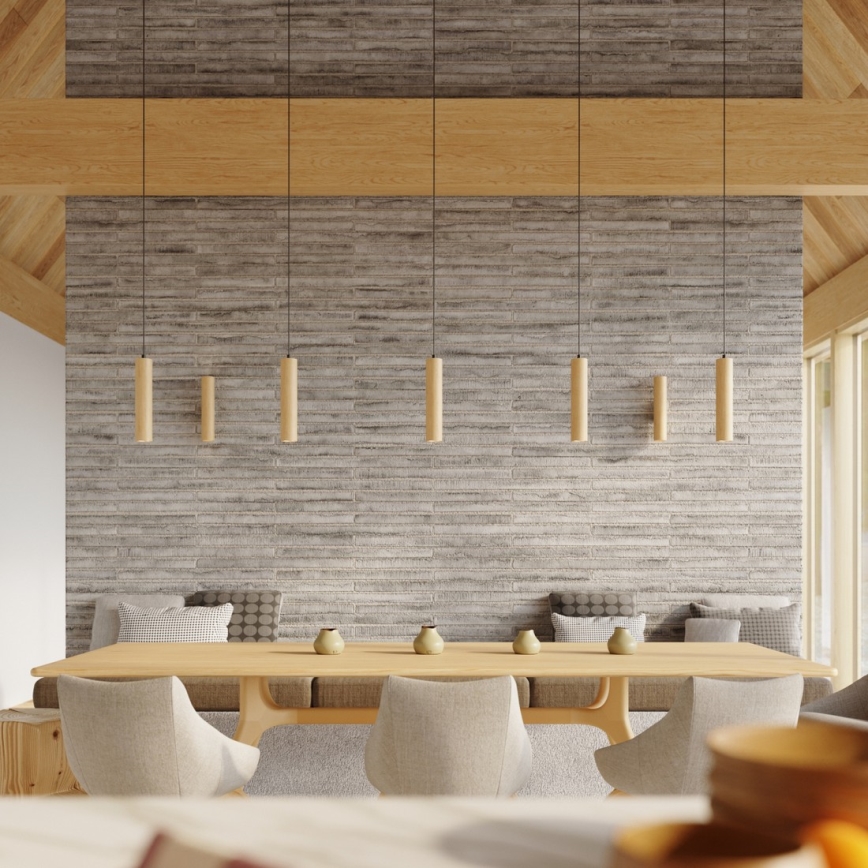 Sieninis šviestuvas LINO 2xGU10/10W/230V bukas