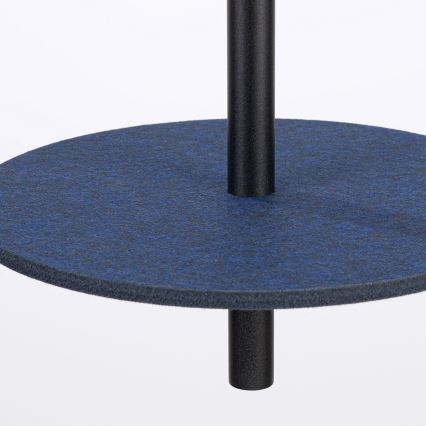 Pakabinamas šviestuvas FELTRO su laidu 1xG9/8W/230V juoda/mėlyna