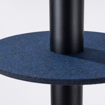 Pakabinamas šviestuvas ant laido PELTA 1xGU10/10W/230V juoda/mėlyna