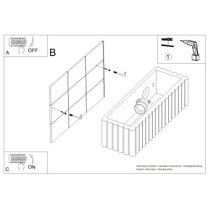 Sieninis šviestuvas RIGATA 1xE27/15W/230V keramika/žalia