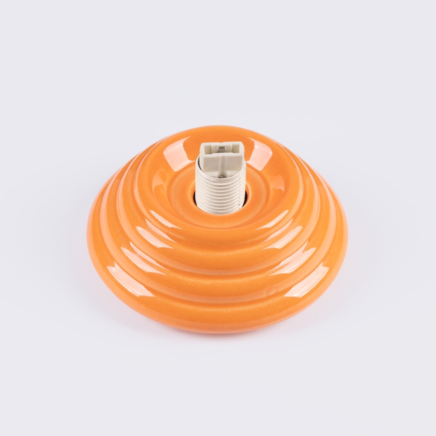 Sieninis vonios šviestuvas ZORI 1xG9/8W/230V IP44 oranžinis