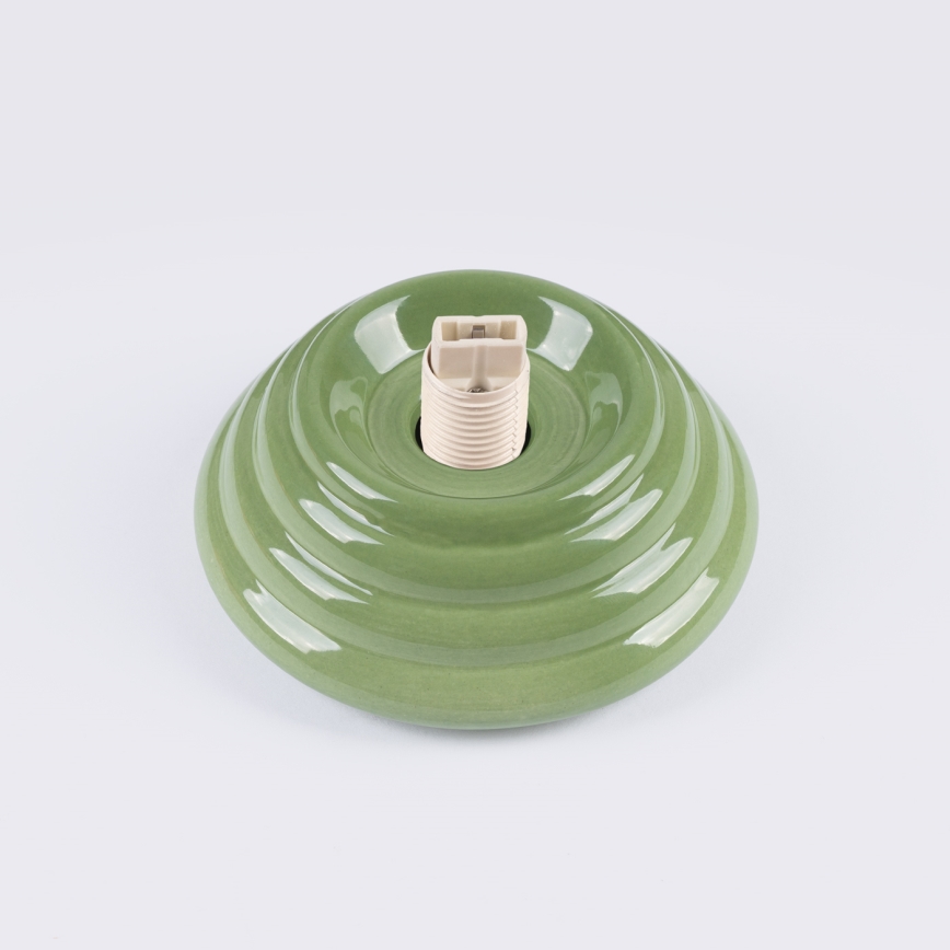 Vonios kambario sieninis šviestuvas ZORI 1xG9/8W/230V IP44 žalias