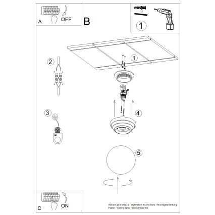 Vonios kambario lubinis šviestuvas ZORI 1xG9/8W/230V Ø 12 cm IP44 geltonas