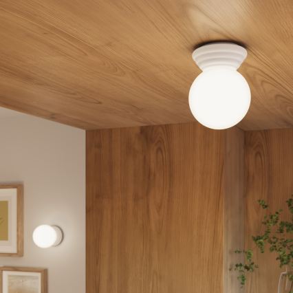 Vonios kambario sieninis šviestuvas ZORI 1xG9/8W/230V IP44 baltas