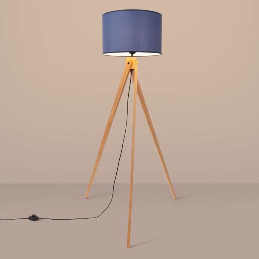 Pastatomas šviestuvas NATT 1xE27/15W/230V mėlynas