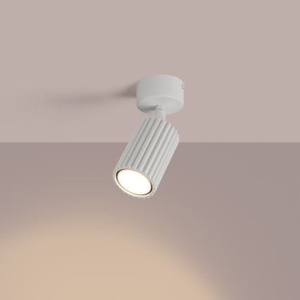 Taškinis šviestuvas KARBON 1xGU10/10W/230V baltas