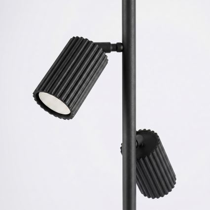 Pastatoma lempa KARBON 3xGU10/10W/230V juoda