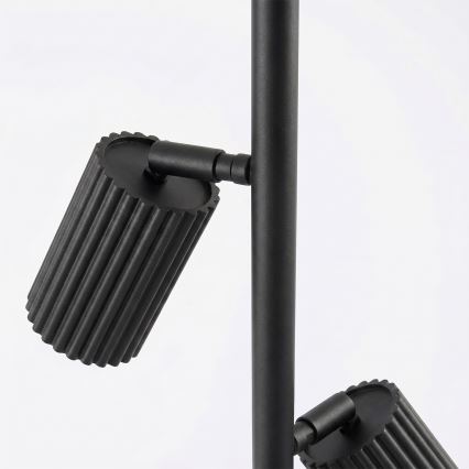 Pastatoma lempa KARBON 3xGU10/10W/230V juoda