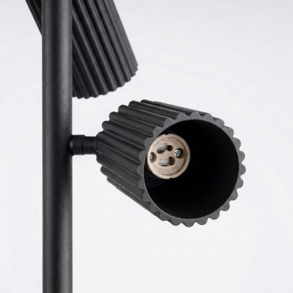 Pastatoma lempa KARBON 3xGU10/10W/230V juoda