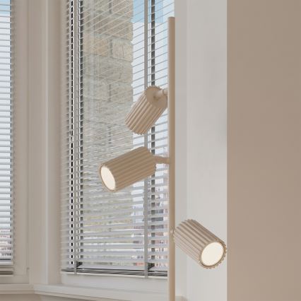 Grindinė lempa KARBON 3xGU10/10W/230V kreminė