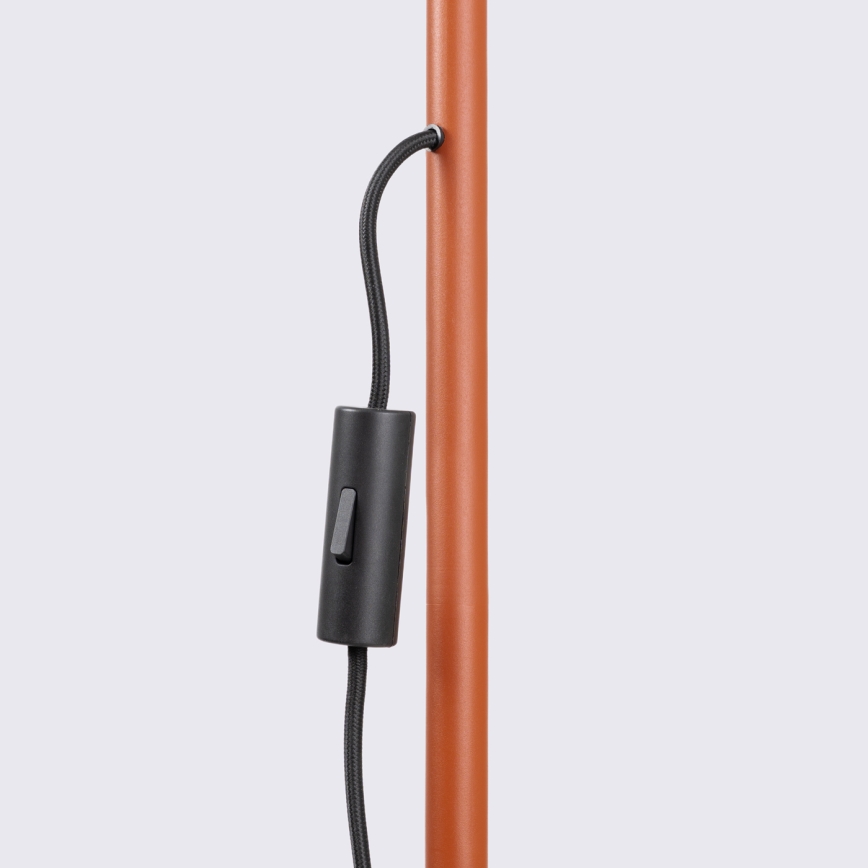 Grindinis šviestuvas KARBON 1xGU10/10W/230V oranžinis