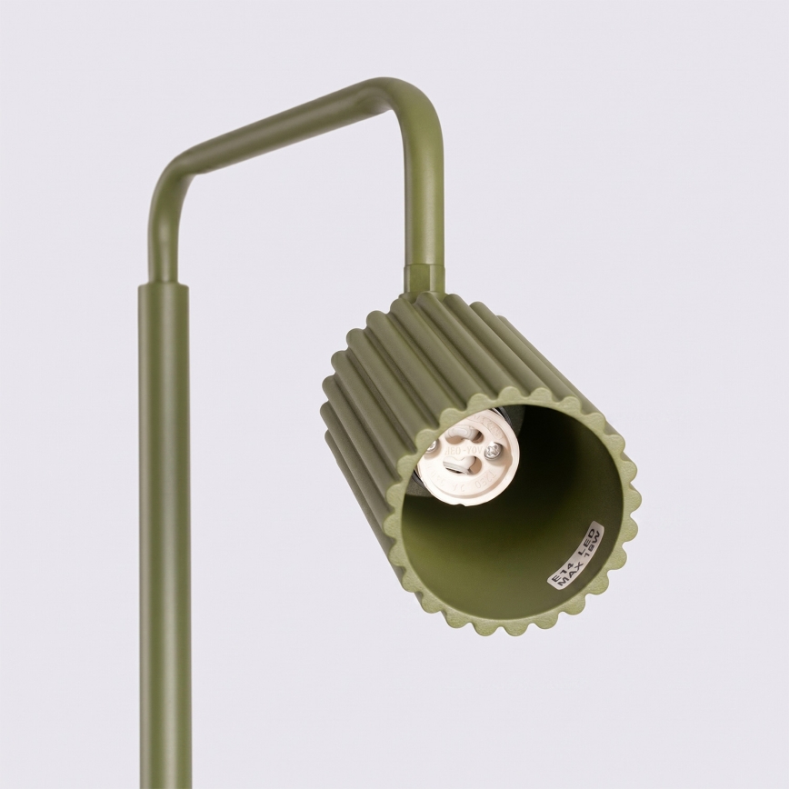 Grindinė lempa KARBON 1xGU10/10W/230V žalia