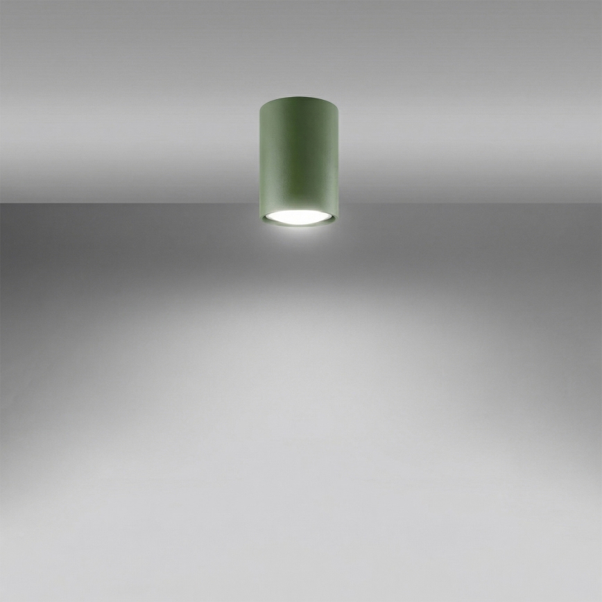 Taškinis šviestuvas LAGOS 1xGU10/10W/230V 10 cm žalias