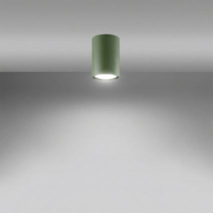 Taškinis šviestuvas LAGOS 1xGU10/10W/230V 10 cm žalias
