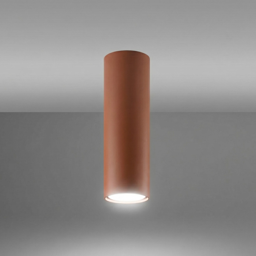 Taškinis šviestuvas LAGOS 1xGU10/10W/230V 20 cm ruda
