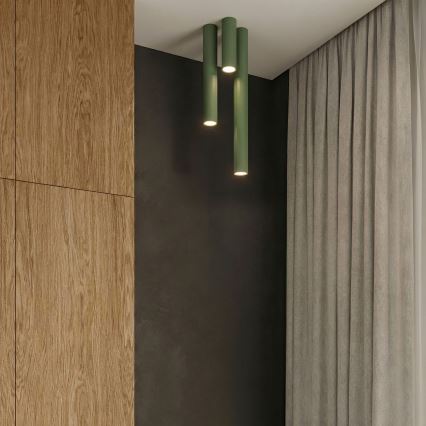 Taškinis šviestuvas LAGOS 1xGU10/10W/230V 20 cm žalias
