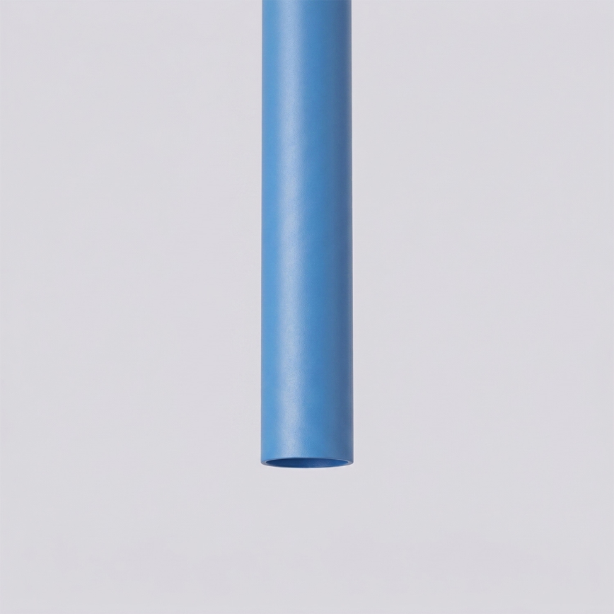Pakabinamas šviestuvas ant laido PASTELO 1xG9/8W/230V mėlynas