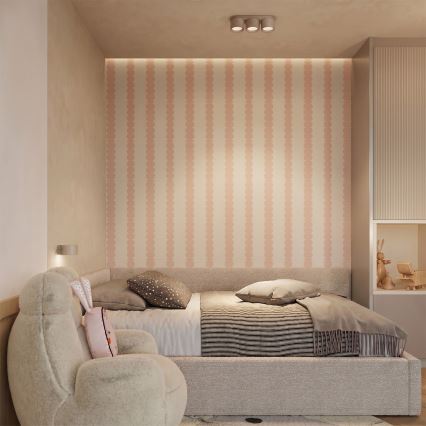 Sieninis šviestuvas MODO 1xGX53/10W/230V taupe