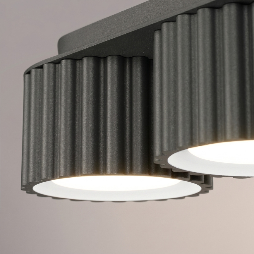 Taškinis šviestuvas AURA 3xGX53/10W/230V juodas