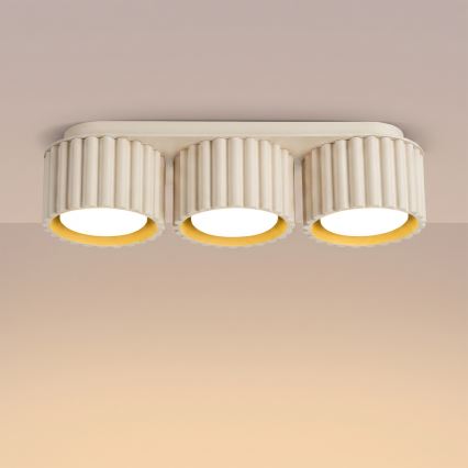 Taškinis šviestuvas AURA 3xGX53/10W/230V kreminis