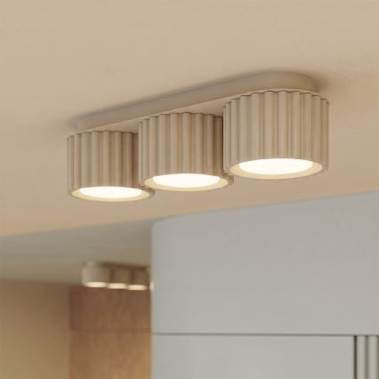 Taškinis šviestuvas AURA 3xGX53/10W/230V kreminis