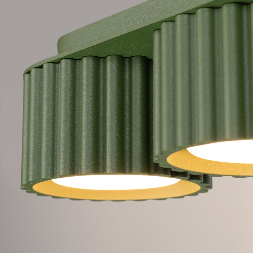 Taškinis šviestuvas AURA 3xGX53/10W/230V, žalias