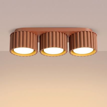 Taškinis šviestuvas AURA 3xGX53/10W/230V oranžinis