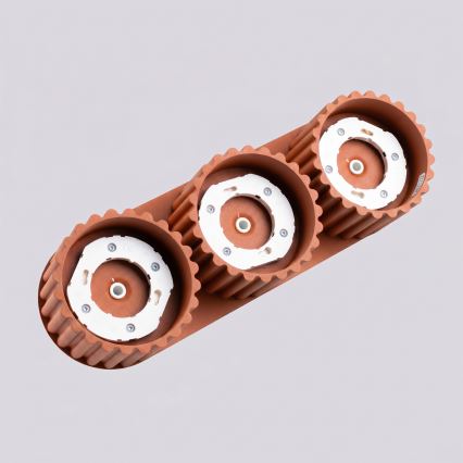 Taškinis šviestuvas AURA 3xGX53/10W/230V oranžinis