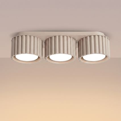 Taškinis šviestuvas AURA 3xGX53/10W/230V taupe