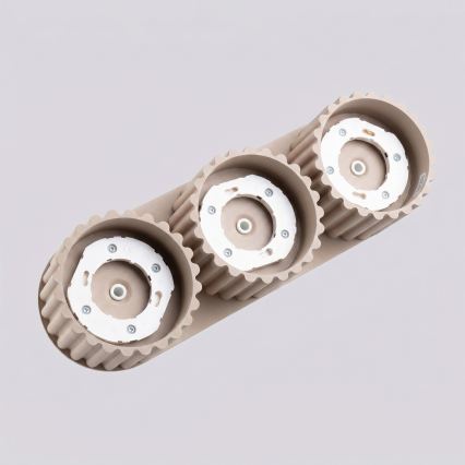 Taškinis šviestuvas AURA 3xGX53/10W/230V taupe