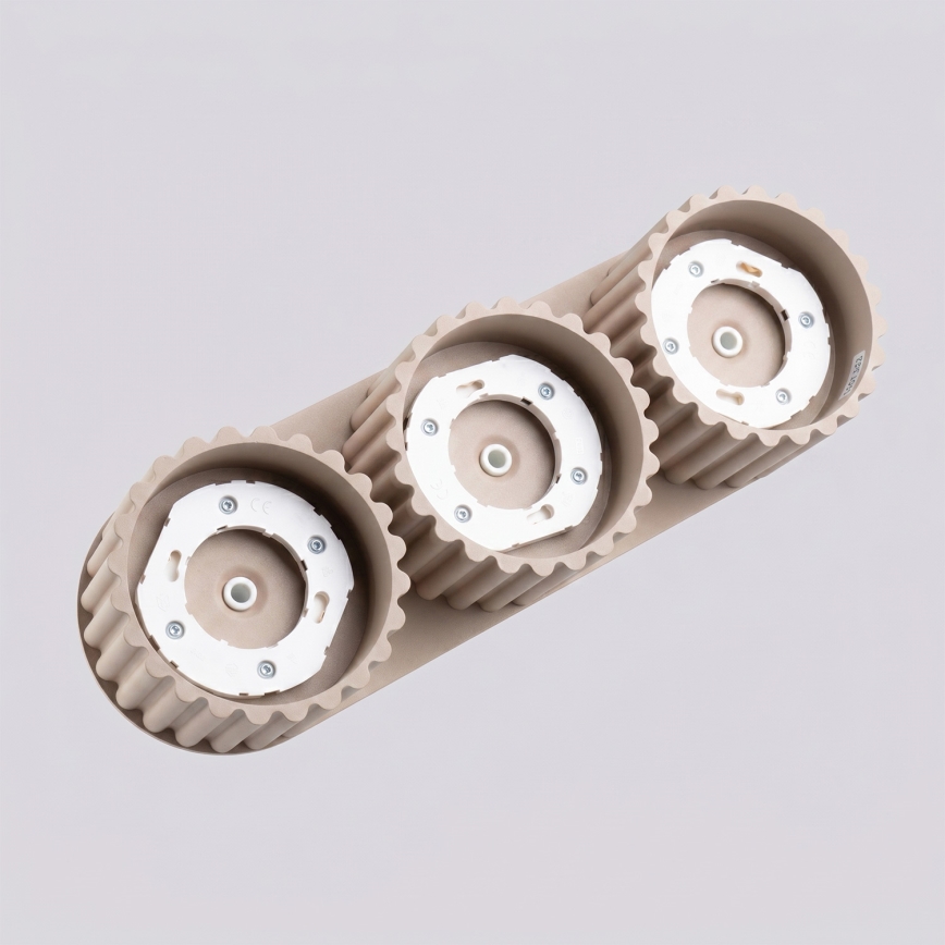 Taškinis šviestuvas AURA 3xGX53/10W/230V taupe