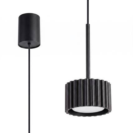Pakabinamas šviestuvas ant laido AURA 1xGX53/10W/230V juodas